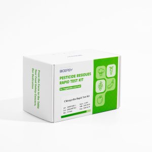 Chlorpyrifos Rapid Test Strip for Vegetables and Fruits