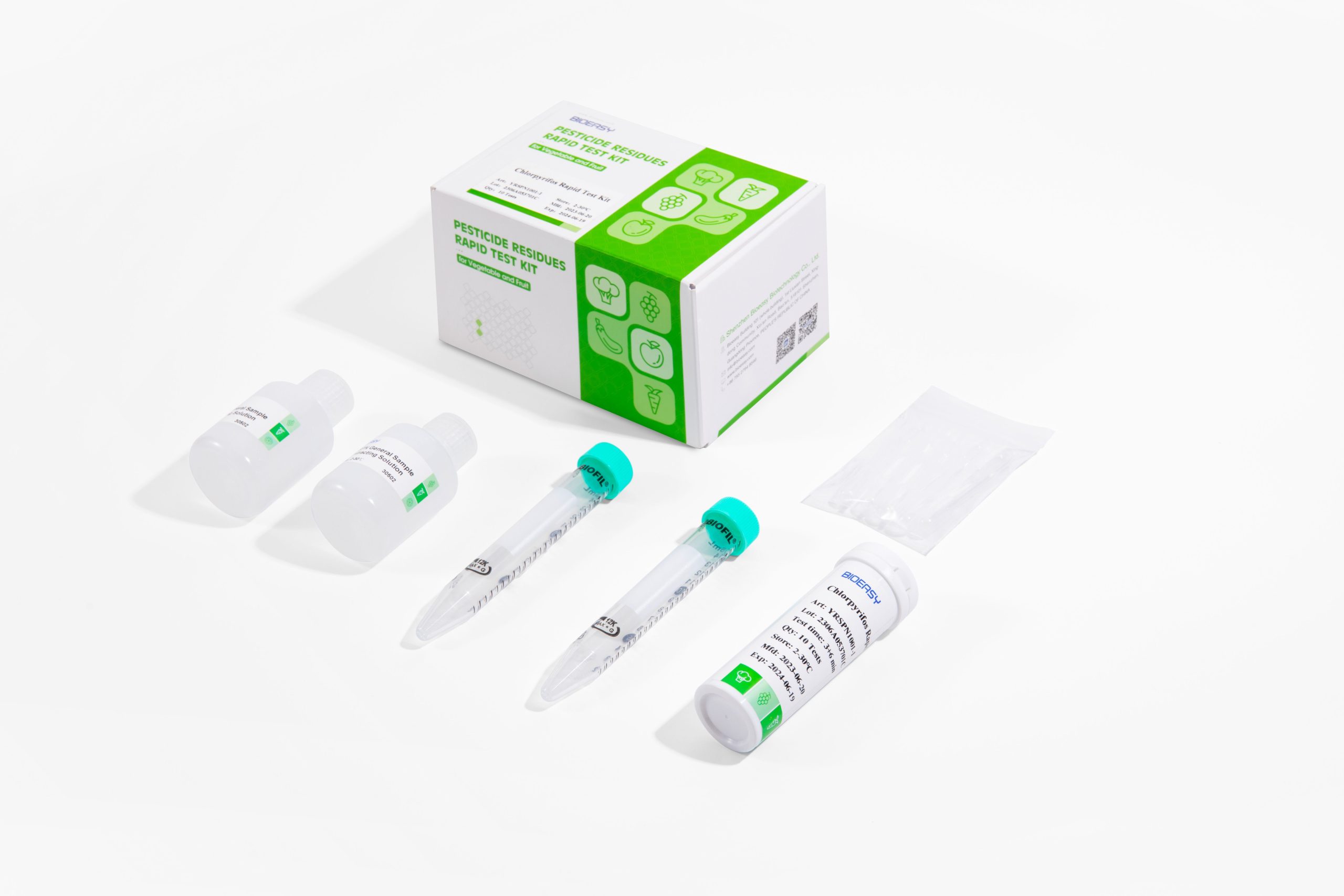 Chlorpyrifos Rapid Test Strip for Vegetables and Fruits - Image 5