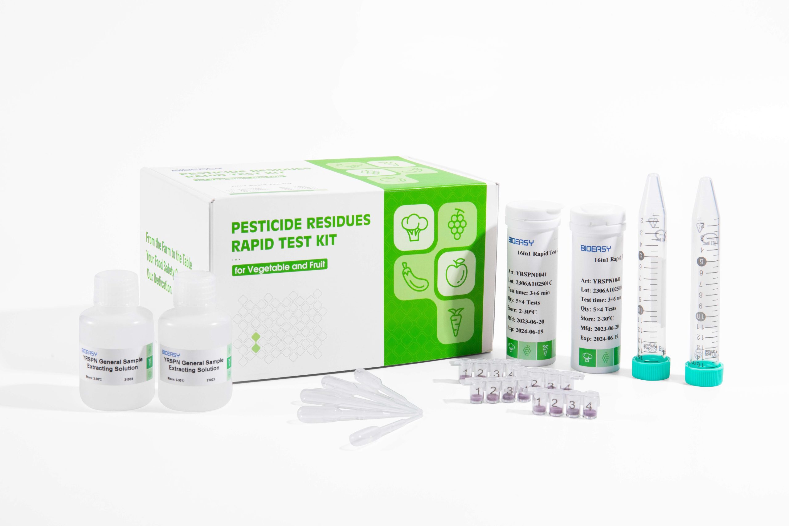 16IN1 Pesticide Residue Rapid Test for Vegetables and Fruits - Image 3