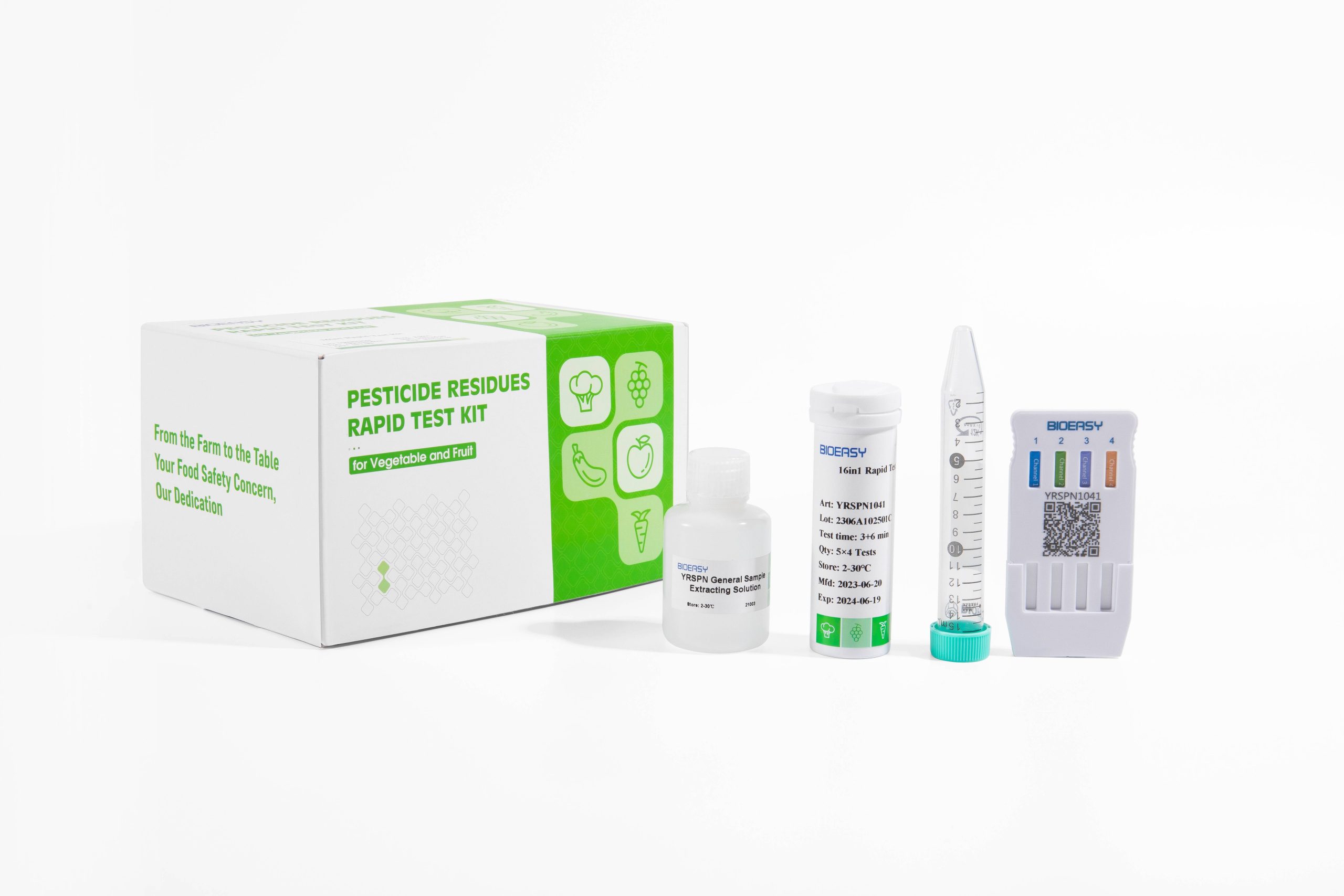 16IN1 Pesticide Residue Rapid Test for Vegetables and Fruits - Image 2